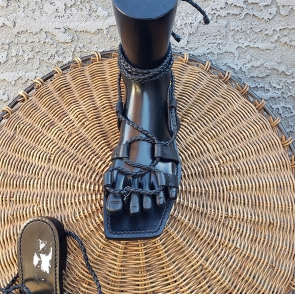 VIOLETA BY‎ MANGO Gladiator SANDALS - Picture 10 of 14